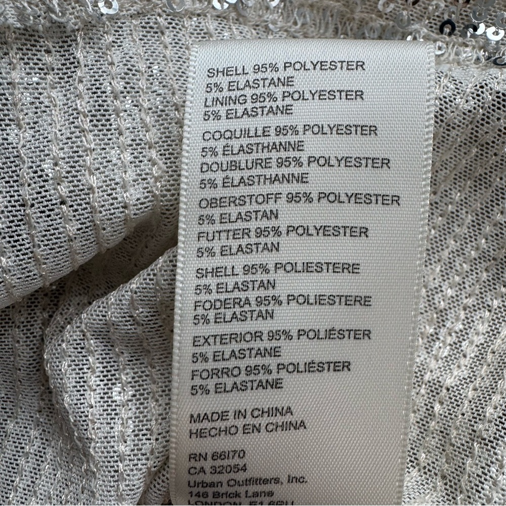 NWT Free People Shimmer Sequin Top - Picture 13 of 13